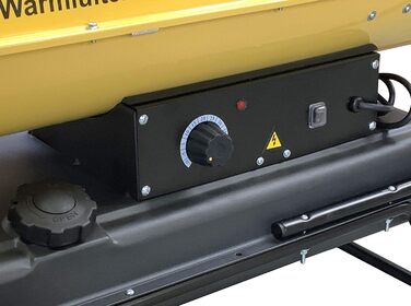 Непрямий дизельний обігрівач - генератор гарячого повітря - обігрівач приміщень - будівельний обігрівач - дизельний обігрівач - 20 кВт WLE20, 180 Вт, 220 В, бак 24 л