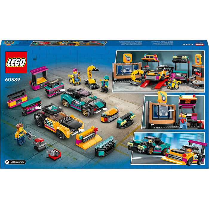 Конструктор LEGO City 60389, Автомайстерня, 507 деталей