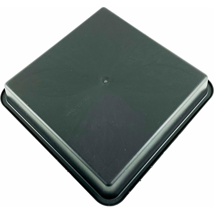 Блюдець 25,1 x 25,1 см з квітковим візерунком, квадратні, візерунок &quotКвітковий сад&quot, 10 шт., 10