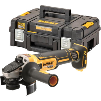 Акумуляторна кутова шліфувальна машина Dewalt 18 В 125 мм DCG405NT (безщітковий двигун, 9 000 об/хв, M14, у комплекті захисний кож