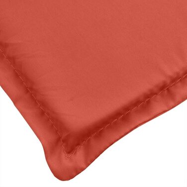 Подушка для шезлонга CIADAZ Melange Red 200x60x4 см Тканина, Подушка для шезлонга, Подушка для шезлонга, Подушка для шезлонга, Подушка для лави, Подушка для стільця для високих стільців, Подушки для шезлонгів - 4002515