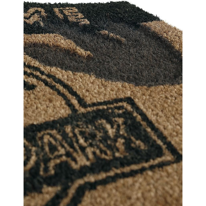 Килимок для дверей унісекс &quotПіраміда&quot, Парк Юрського періоду, багатокольоровий, полівінілхлорид 40 x 60 см, товар для фанатів, фільми 40 x 60 см (прямокутний), багатокольоровий