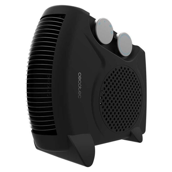 Енергоощадний обігрівач Cecotec ReadyWarm 2000 Max Dual, чорний 2000 Вт, 3 режими, регульований термостат, захист від перегріву, площа обігріву до 20 м