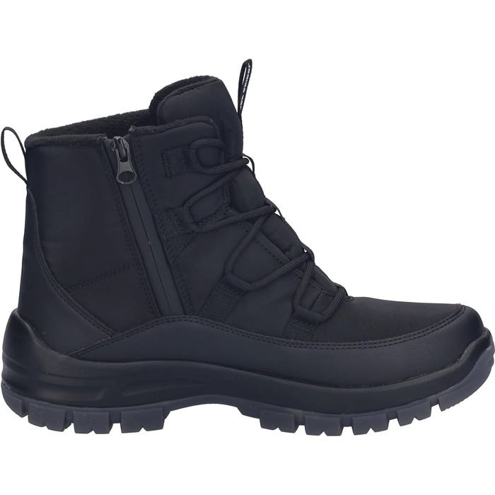 Чоловічі класичні ботильйони Josef Seibel Alaska, розмір 52, ширина G (звичайна), знімна устілка, водонепроникні, розмір 45 EU, чорні
