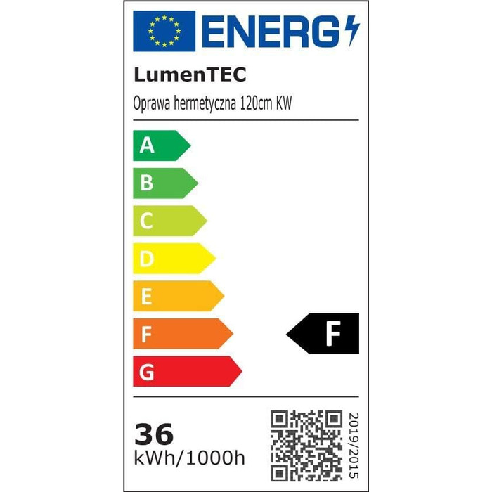 Світлодіодна вологозахищена лампа LumenTEC G13 IP65, 2 шт. T8 LED, 36 Вт 3600LM 120 см, світлодіодна вологозахищена лампа IP65, світлодіодний розсіювач, світлодіодна люмінесцентна лампа, холодний білий 6000K, кВт