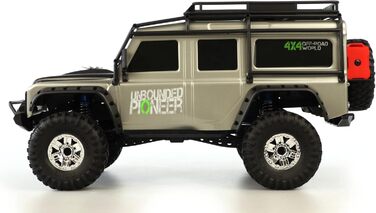 Позашляховик-краулер Dirt Pioneer 4WD 110 RTR, Сріблястий
