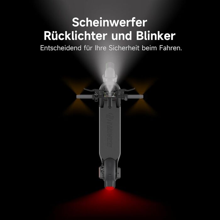 Електричний самокат, дозволений для використання на вулицях, із сертифікацією ABE, 10-дюймові колеса, максимальний запас ходу 65 км Підвіска на чотирьох колесах Складаний, має сертифікат IPX5 та TV, електричний самокат для дорослих, 65i
