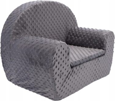 Дитяче крісло 544337 см Сірий Дитячий диван від 1 року Дитячий диван міні-диван дитяче крісло ігровий диван меблі для дитячої кімнати з подушками