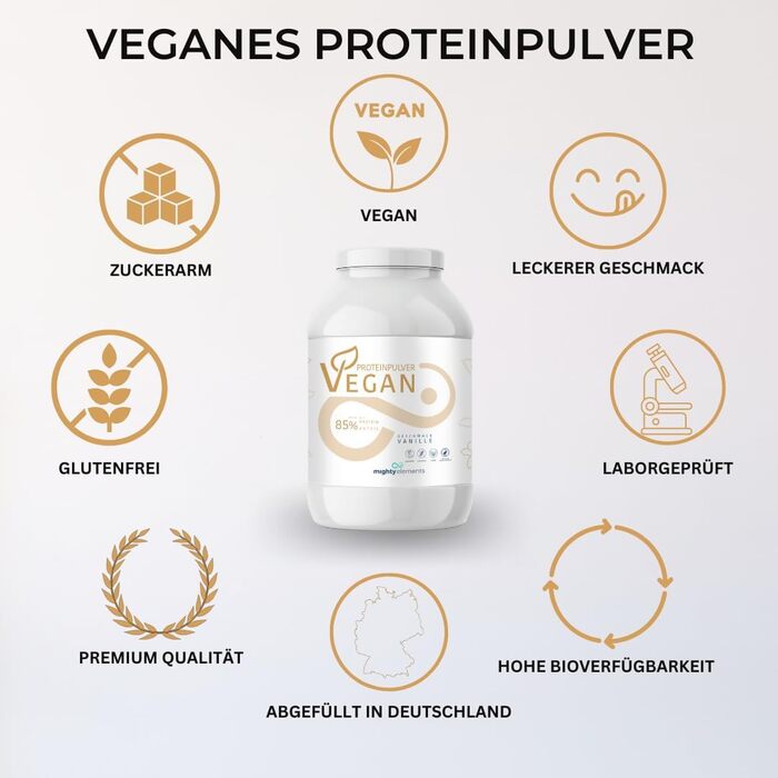 Протеїн веганський V-Protein 5k Vanilla 1 кг