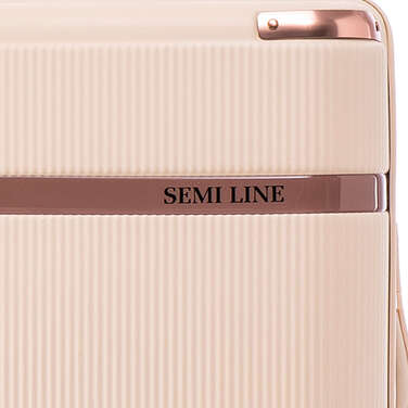 Валіза Semi Line 20' (S) Ecru (T5669-2)