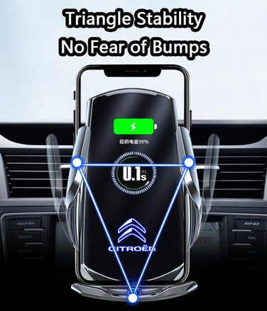 Автомобільний тримач мобільного телефону REDAEL для Citroen C5 шт. 2021-2022, автомобільний тримач мобільного телефону, що обертає