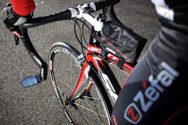 Набір дзеркал заднього виду ZEFAL Pack Spin 15 для шосейного велосипеда, складні дзеркала на рулі комплект із двох дзеркал заднього виду для велосипедів, які можна використовувати з обох боків (ліворуч або праворуч), з ударостійким дзеркалом, чорного коль