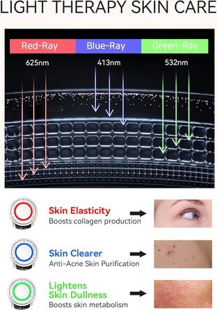 Масажер для обличчя, ANLAN 5в1 масажер для обличчя проти зморшок світлодіодний масажер світлотерапії масажер для обличчя тепло прохолодна вібрація EMS пристрій для обличчя підтяжка обличчя проти зморшок антивіковий пристрій для очищення обличчя синій