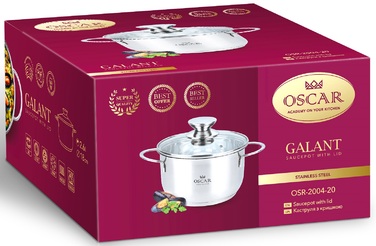 Каструля Oscar Galant (3.4 л) 20 см  (6911216)