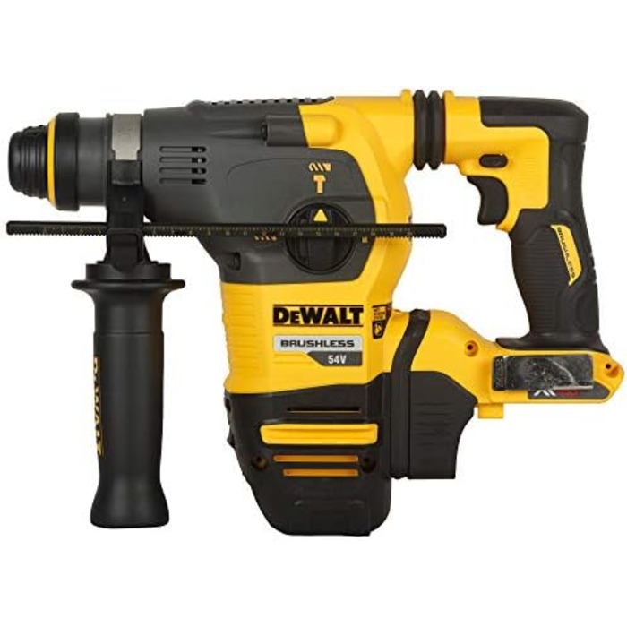 Акумуляторний комбінований перфоратор DeWALT DCH333X2-QW SDS-plus, 54 В, чорний/жовтий, розмір