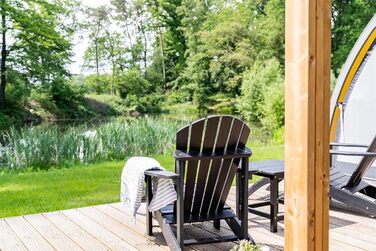 Садове крісло MaximaVida Adirondack Montreal Black - Низькі витрати на обслуговування 79 x 80 x 88 см