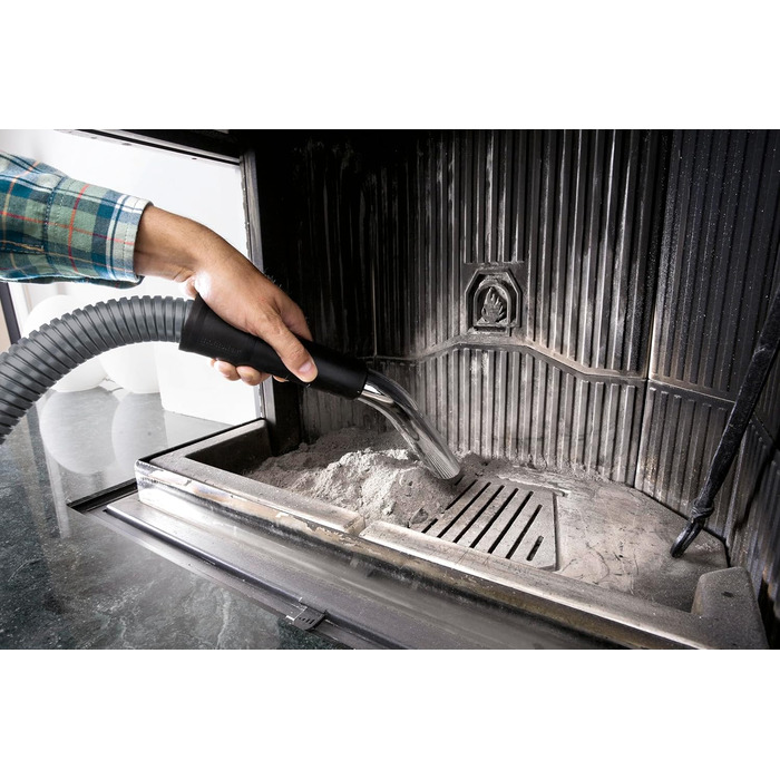 Пилосос для прибирання золи та сухого сміття Krcher AD 2 ідеально підходить для чищення камінів та пелетних печей (з фільтром для