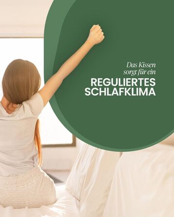 Пухова подушка Bestlivings, зроблена в Німеччині - 80x80 см, подушка для сну, сертифікована Downpass (якість та добробут тварин) - Oeko-Tex - чохол зі 100 високоякісної бавовни