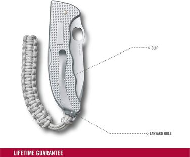 Кишеньковий ніж Victorinox Hunter Pro M Alox (4 функції, клинок з фіксацією однією рукою) Silver Single