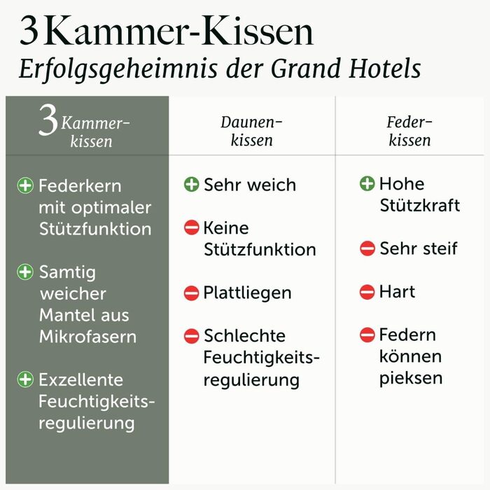 Пухова подушка Blumtal 80 x 80 см з 3-камерним наповнювачем - сертифікована Oeko-TEX. Подушка 80x80 з пір&39яним наповнювачем - Ультрапідтримуюча пружинна серцевина м&39які зовнішні камери HCS - Подушка чохол 100 бавовна, білий колір 80x80 см 1