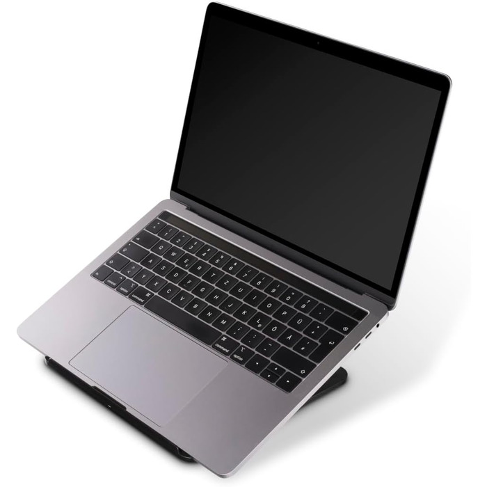 Підставка для ноутбука Hama з поворотом на 360, 8 рівнями нахилу, для ноутбуків до 15,6 дюймів (макс. 40 см), сумісна з ПК
