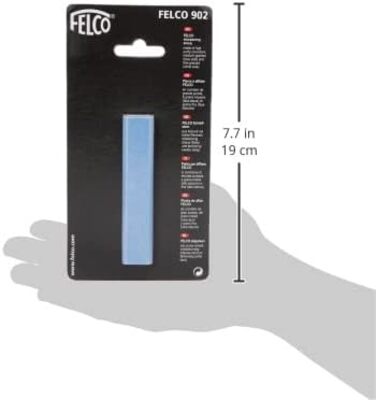 Точильний камінь FELCO 902 (двостороння корундова поверхня, інструмент для заточування садових ножиць / ножиць для дерев, дрібна середня зернистість, 26 x 16 x 12 см, клас енергоспоживання A)