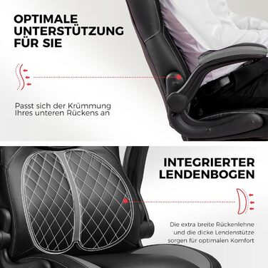 Ігрове крісло GTPLAYER з відкидними підлокітниками, крісло для відеоігор з функцією гойдання, ергономічне комп&39ютерне крісло з губкою високої щільності та регулюванням висоти (сіре)