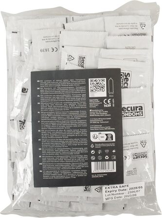 Презервативи Secura Extra Safe, 100 шт