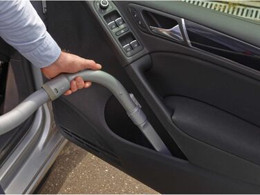 Автомобільний пилосос BLACKDECKER ручний 12V Dustbuster Flexi для прибирання автомобіля (з гнучким всмоктувальним шлангом, адаптер