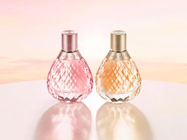 Жіночі парфуми bugatti Felicit Eau de Parfum 100 мл Квіткові жіночі парфуми з літніми нюансами бергамоту, троянди, макадамії, мускусу та сандалового дерева Жіноча парфумерна вода для жінок, квітковий та свіжий рожевий