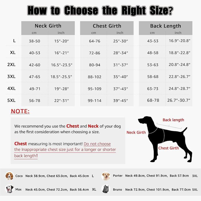 Зимова куртка для собак, водонепроникний дощовик для собак, флісова куртка для собак середніх розмірів з отвором для шлейки та світловідбиваючими смужками (XL)