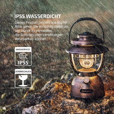 Розумний кемпінговий ліхтар OLIGHT Olantern Classic 2 Pro 300 лм із керуванням застосунком, світлодіодний ліхтар у ретро-стилі, плавне затемнення, аварійний портативний зарядний пристрій USB, для кемпінгу, саду, активного відпочинку на свіжому повітрі, по