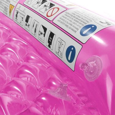 Килимок Jilong Wave Pink 218x88 см, килимок для плавання, надувний матрац, пляжний килимок, шезлонг для басейну, водний шезлонг