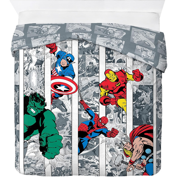 Джей Франко коміксів Marvel Comics Розмір двоспального ліжка з підодіяльником 200x200см 2 наволочки 50x70см 100 бавовна різнокольо
