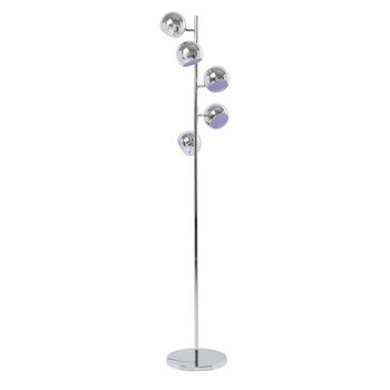 Торшер Kare Design Calotta, хром, 200x40x25 см, сріблястий