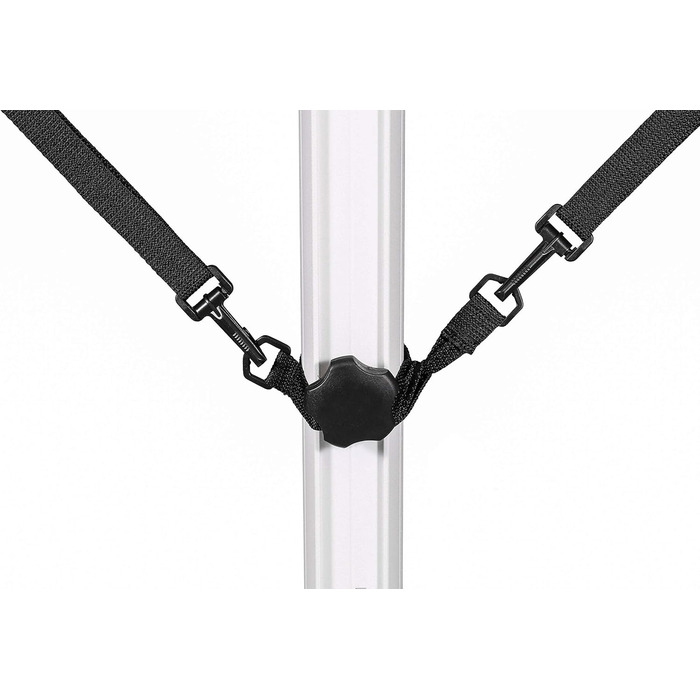 Вітрозахист Schneider для консольних парасольок, 313-00, чорна поліестерова стрічка, 0,09 кг, 273 x 2 x 0,2 см, антрацит