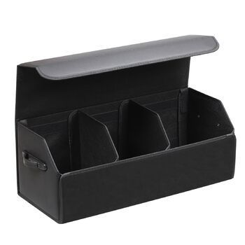 Органайзер для багажника зі шкіри, міцний, складаний, з регульованими відділеннями, надзвичайно великий об'єм (довжина 74.9 см x ширина 31 см x висота 29.2 см), 151