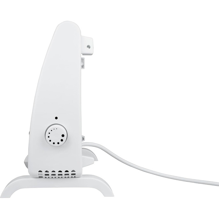 Потужність опалення 450-520 Вт, макс. об&39єм приміщення 10 м, плавно регульований термостат, функція захисту від замерзання, захист від перегріву, великі ніжки, безшумне конвекційне опалення) Одинарний, 520 (