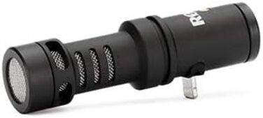 �DE Vlogger Kit iOS комплект для iPhone, що включає конденсаторний спрямований мікрофон, штатив, мікросвітлодіод та інші аксесуари