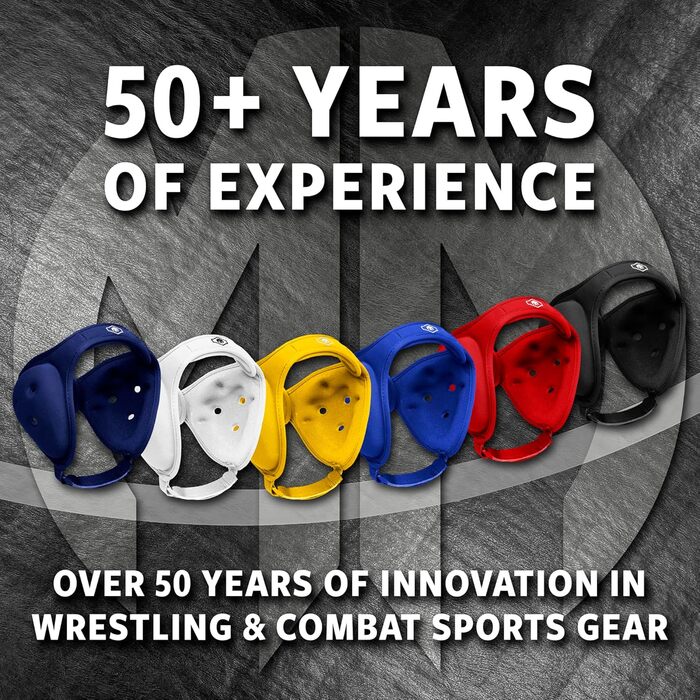 Накладки на вуха для боротьби Matman Ultra Soft, регульовані, для дітей та дорослих, червоні