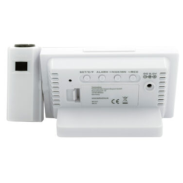Годинник проекційний Technoline WT537 White (WT537)