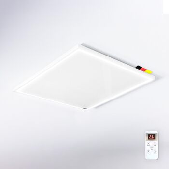 Інфрачервоний стельовий обігрівач Knighaus LED 450 Вт 2-в-1 з LED-освітленням, для приміщень до 10 м
