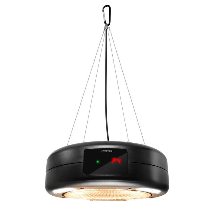 Обігрівач інфрачервоний Trotec IR 1550 SC 1500W + LED Black (1410003812)