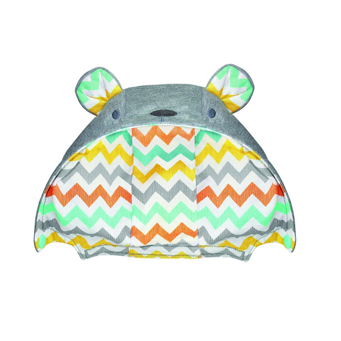 Ергономічна дитяча переноска з капюшоном і регульованими плечовими лямками - для немовлят і дітей від 5,4 до 18 кг, сіра