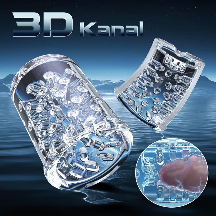 Електричний 3D мастурбатор seekheart для чоловіків з 9 режимами, телескопічною та обертальною масажною функцією