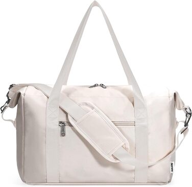 Ручна поклажа Narwey Ryanair 40x30x20 Дорожня сумка Сумка для ручної поклажі Спортивна сумка Водонепроникна сумка для вихідних у спортзал для жінок і чоловіків (бежева) A-beige Ryanair 40x30x20