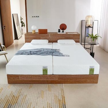 Матрац MLILY Pro 90x200 см Матрац з піни з ефектом пам&39яті висотою 22 см Комфортний сон 7 зон комфорту та 3 шари для спокійного сну Pro 90 x 200 см