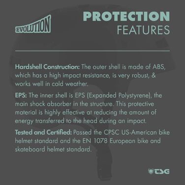 Шолом TSG Evolution Solid Colors Schwarz (атласно-чорний) S/M (54-56 см)