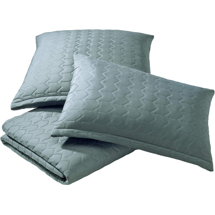 Покривало Aqua-Textil Dreamlike 240 x 260 см з мікрофібри сріблястого кольору з легким наповнювачем