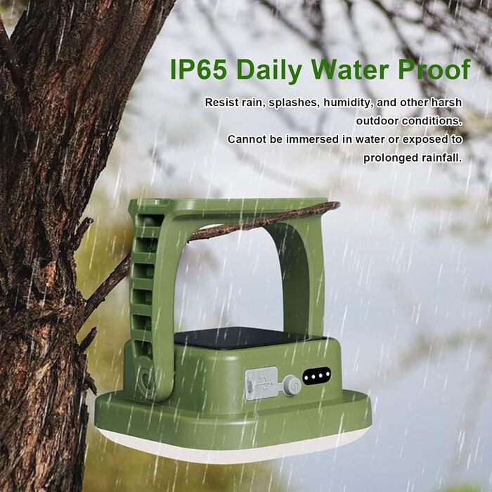 Портативний сонячний робочий ліхтар Taidda, світлодіодний кемпінговий вуличний ліхтар на сонячній енергії, 165 світлодіодів, 1800 лм, акумулятор 9000 мАг, 3 режими, водонепроникний IP65, з магнітною основою для кемпінгу, риболовлі